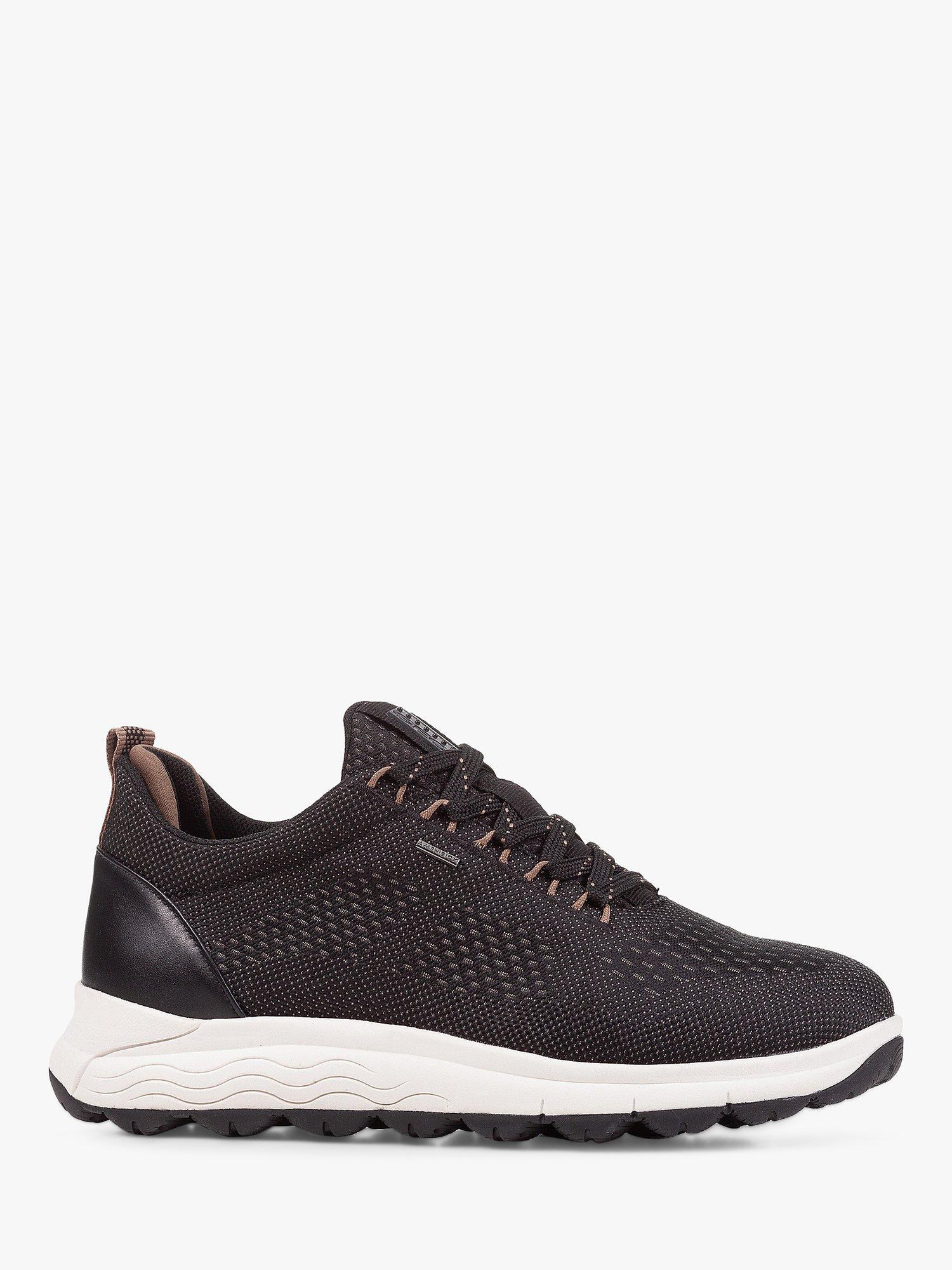 Product image 1 of 6, which shows Geox D Spherica 4x4 Lace Up Trainers, Black, 8