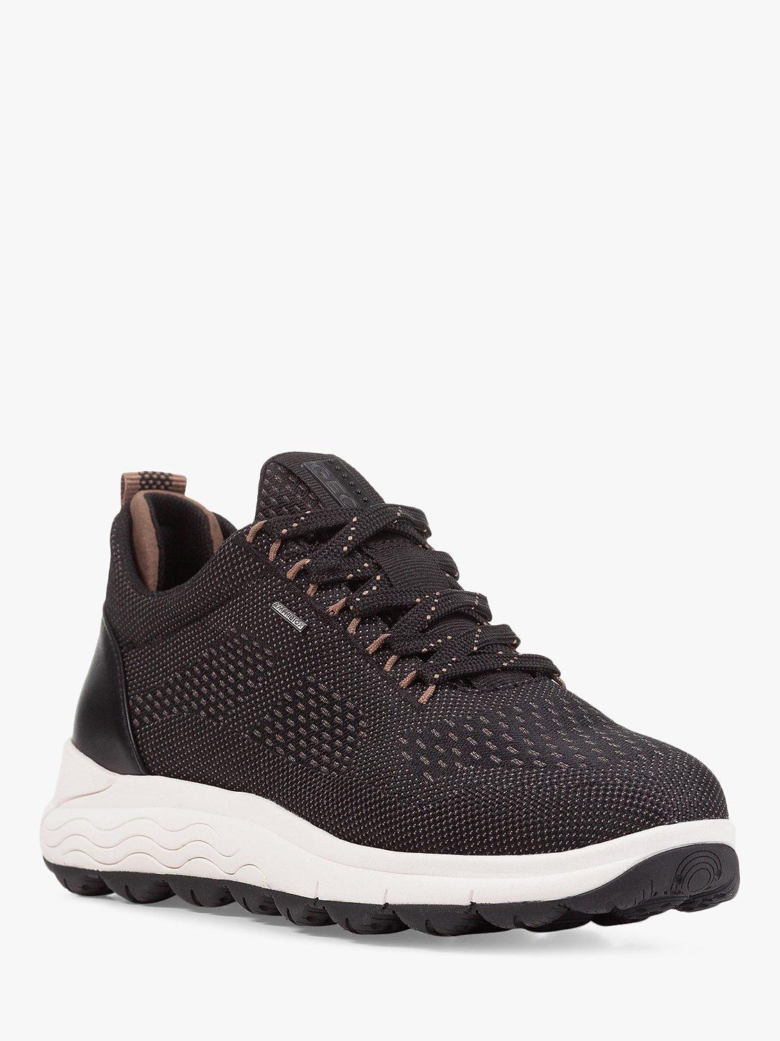 Product image 2 of 6, which shows Geox D Spherica 4x4 Lace Up Trainers, Black, 8