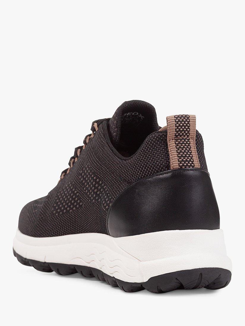 Product image 3 of 6, which shows Geox D Spherica 4x4 Lace Up Trainers, Black, 8