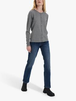 Saint Tropez Mila Cardigan, Mist Grey Melange