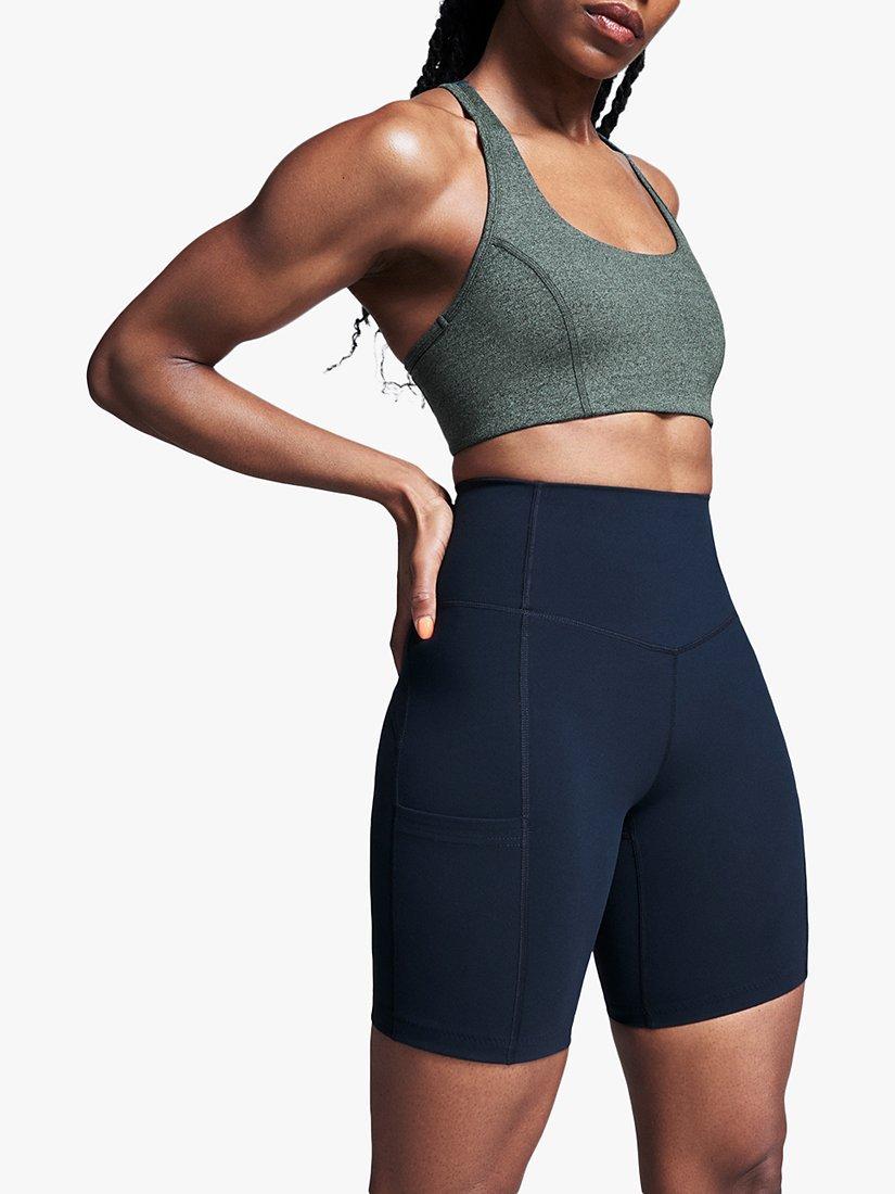 LNDR Peachy Keen Workout Shorts, Marine