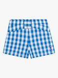 Sergent Major Kids' Gingham Shorts, Medium Blue