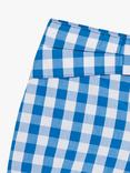 Sergent Major Kids' Gingham Shorts, Medium Blue