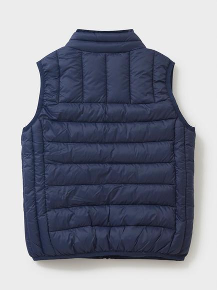 Crew Clothing Kids' Lightweight Padded Gilet - view 2, Black
