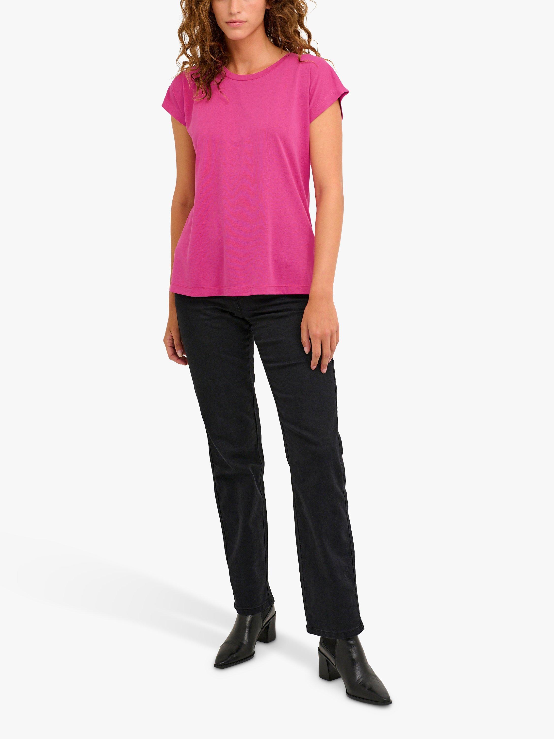 KAFFE Lise Marie Basic T-Shirt