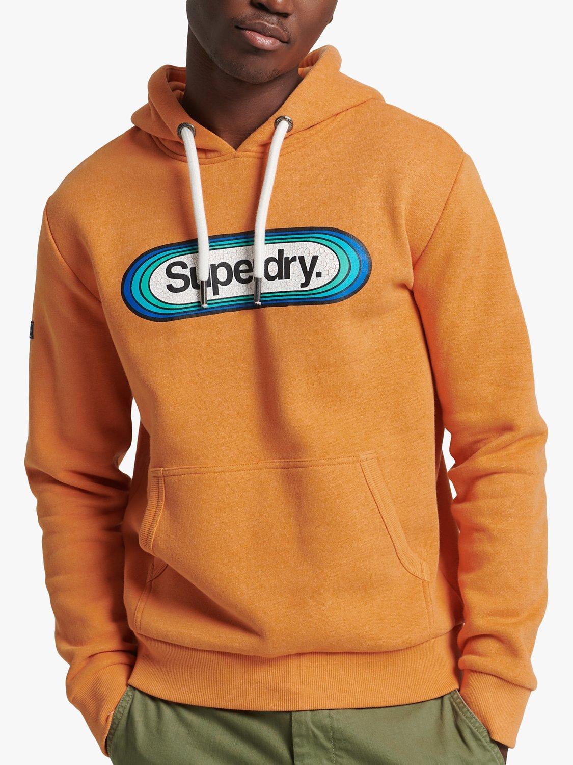 Superdry Vintage Core Logo Seasonal Hoodie, Thrift Gold Marl