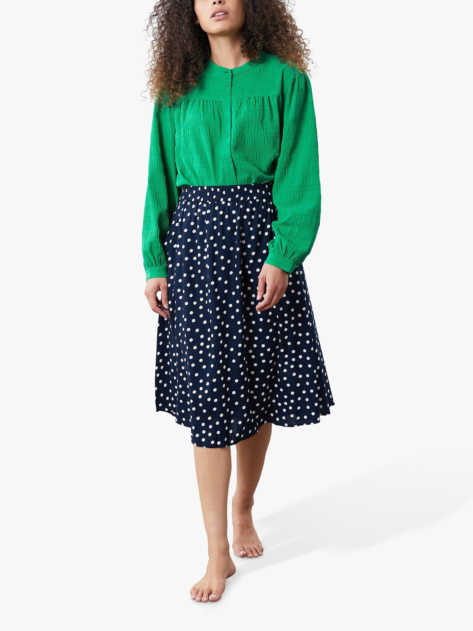 Lollys Laundry Nicky Textured Shirt, Green, XS