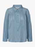 Lollys Laundry Rickshaw Cotton Cut Hole Detail Shirt