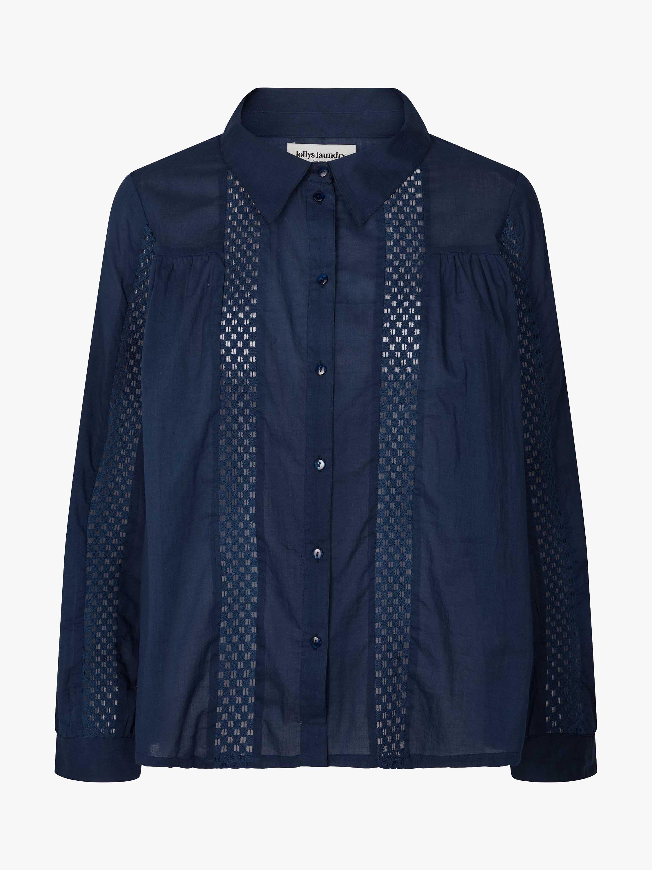 Lollys Laundry Rickshaw Cotton Cut Hole Detail Shirt