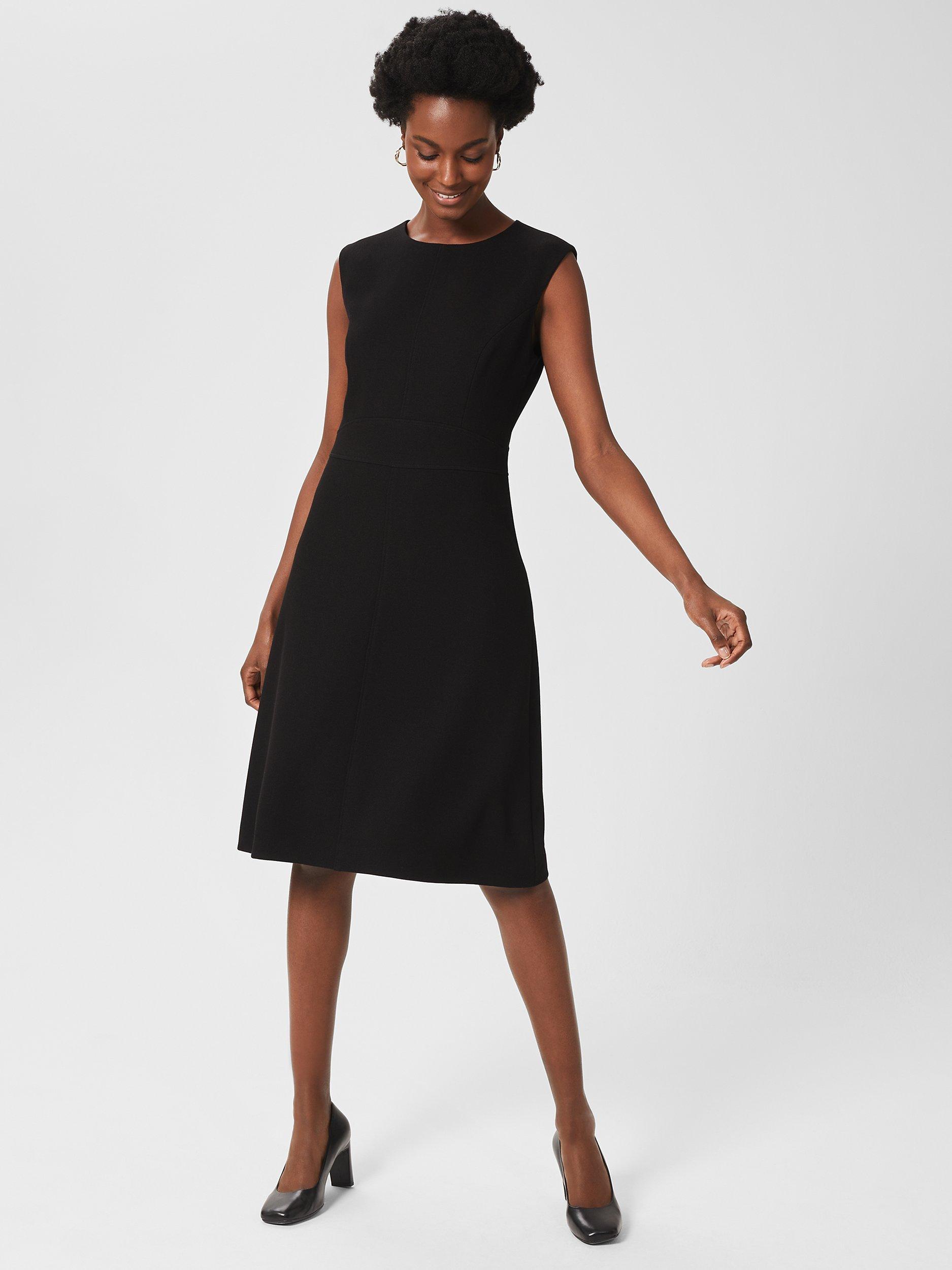 Hobbs Ophelia A-Line Dress, Black