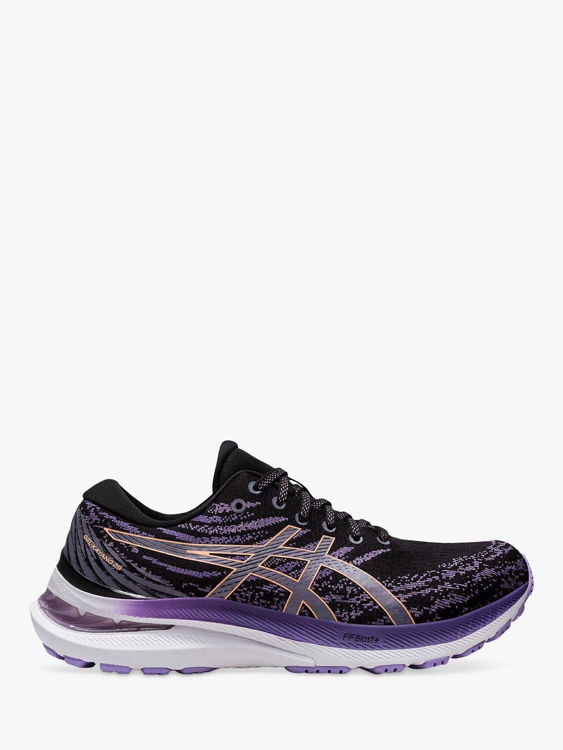 ASICS GEL-KAYANO 29 Women's Running Shoes, Black/Summer Dune, 8