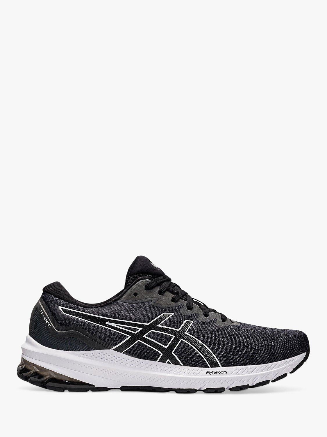 ASICS GT-1000 11 Men's Running Shoes, Black/White, 10.5