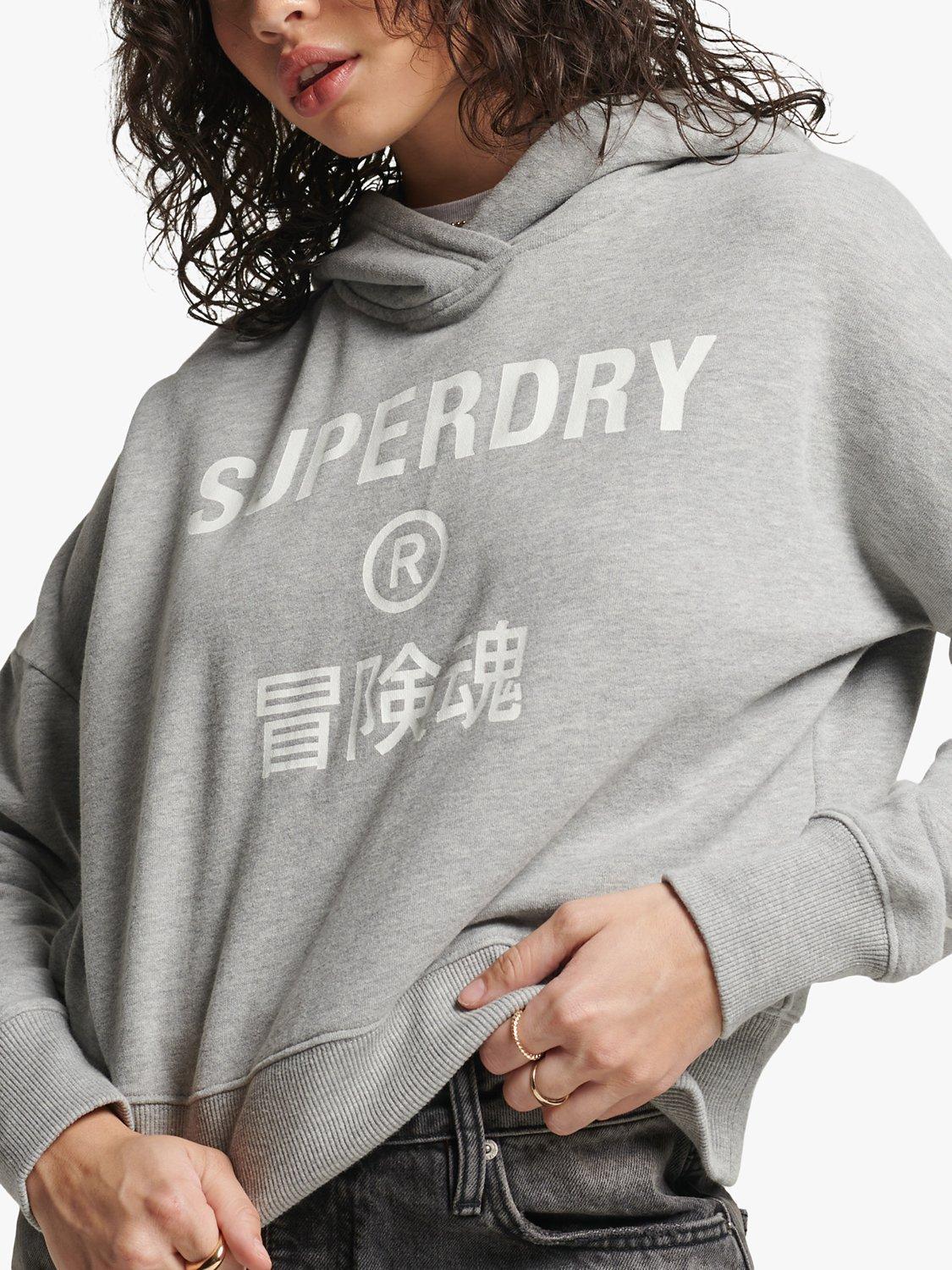 Superdry Crop Box Hoodie