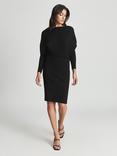 Reiss Lara Ribbed Knee Length Jumper Dress