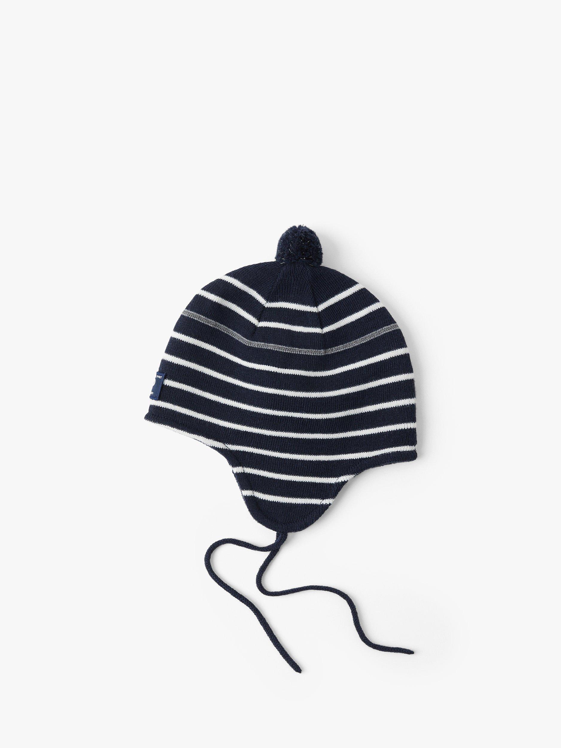 Polarn O. Pyret Kids' Merino Stripe Hat