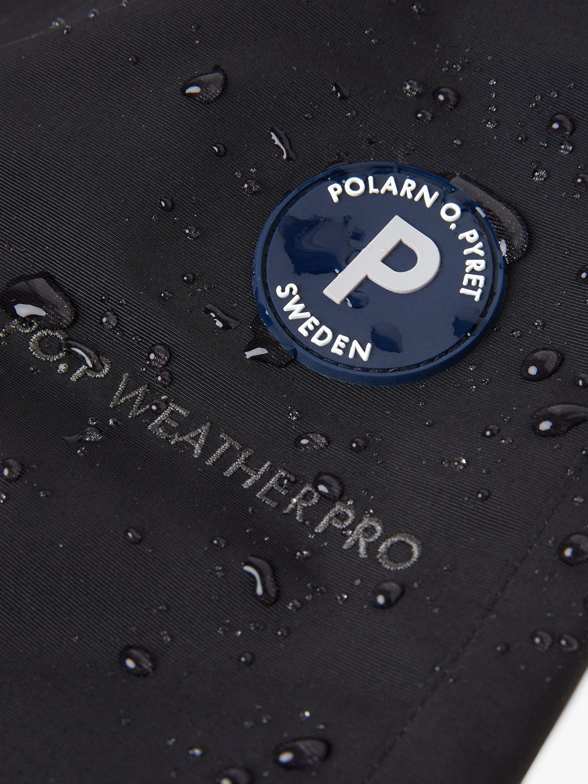 Product image 3 of 6, which shows Polarn O. Pyret Baby Plain Salopettes, Black, 12-18 months