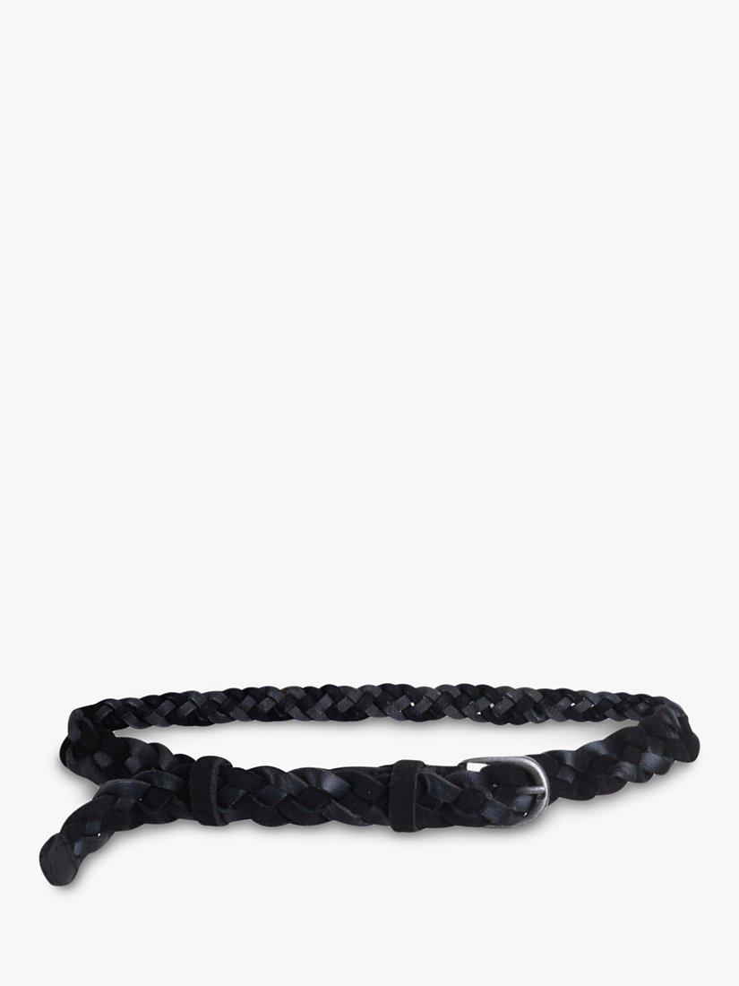 Unmade Copenhagen Delin Braided Skinny Leather Belt
