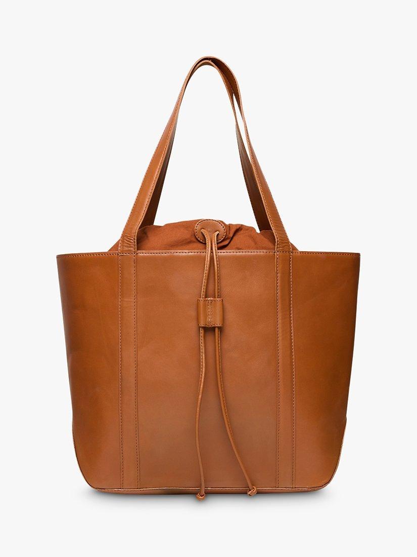 Unmade Copenhagen Tinse Shopper Bag, Cognac, One Size