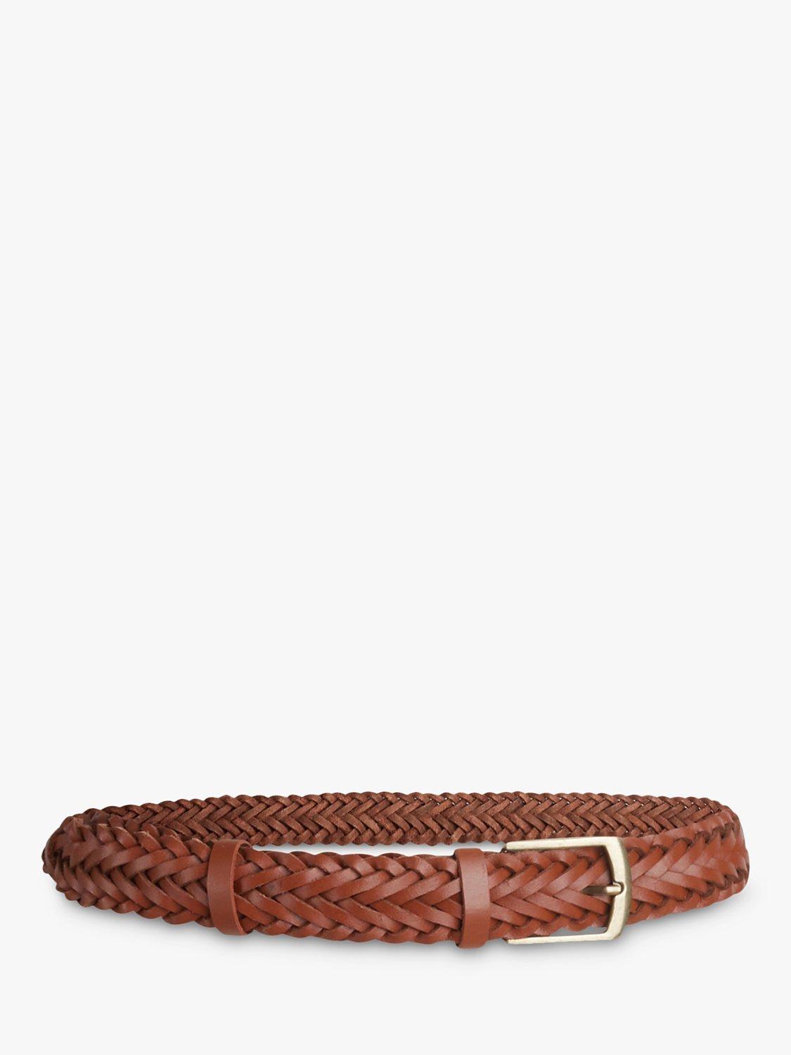 Unmade Copenhagen Chanie Braided Belt, Cognac