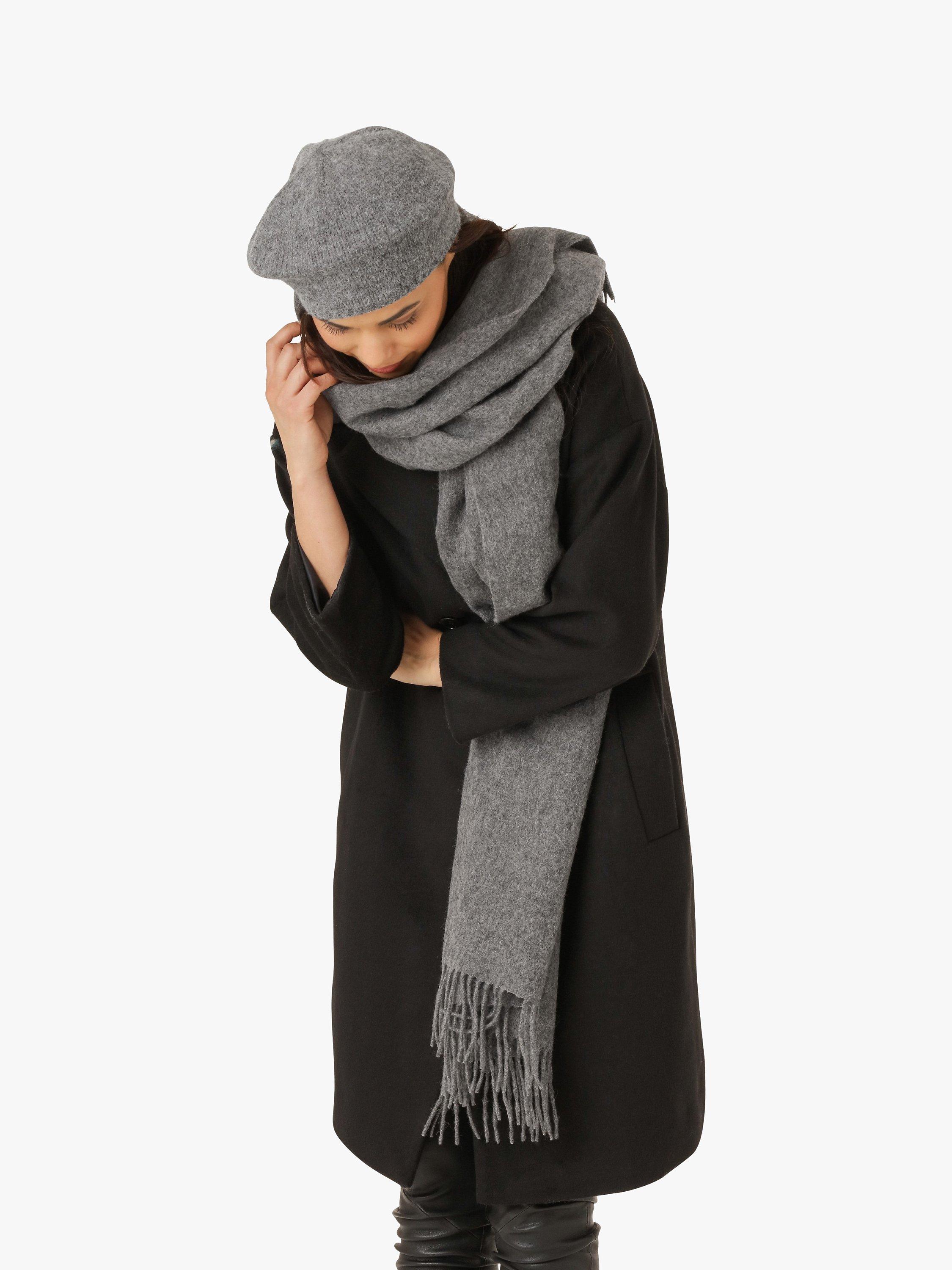 Unmade Copenhagen Mina Beret Hat, Grey, One Size
