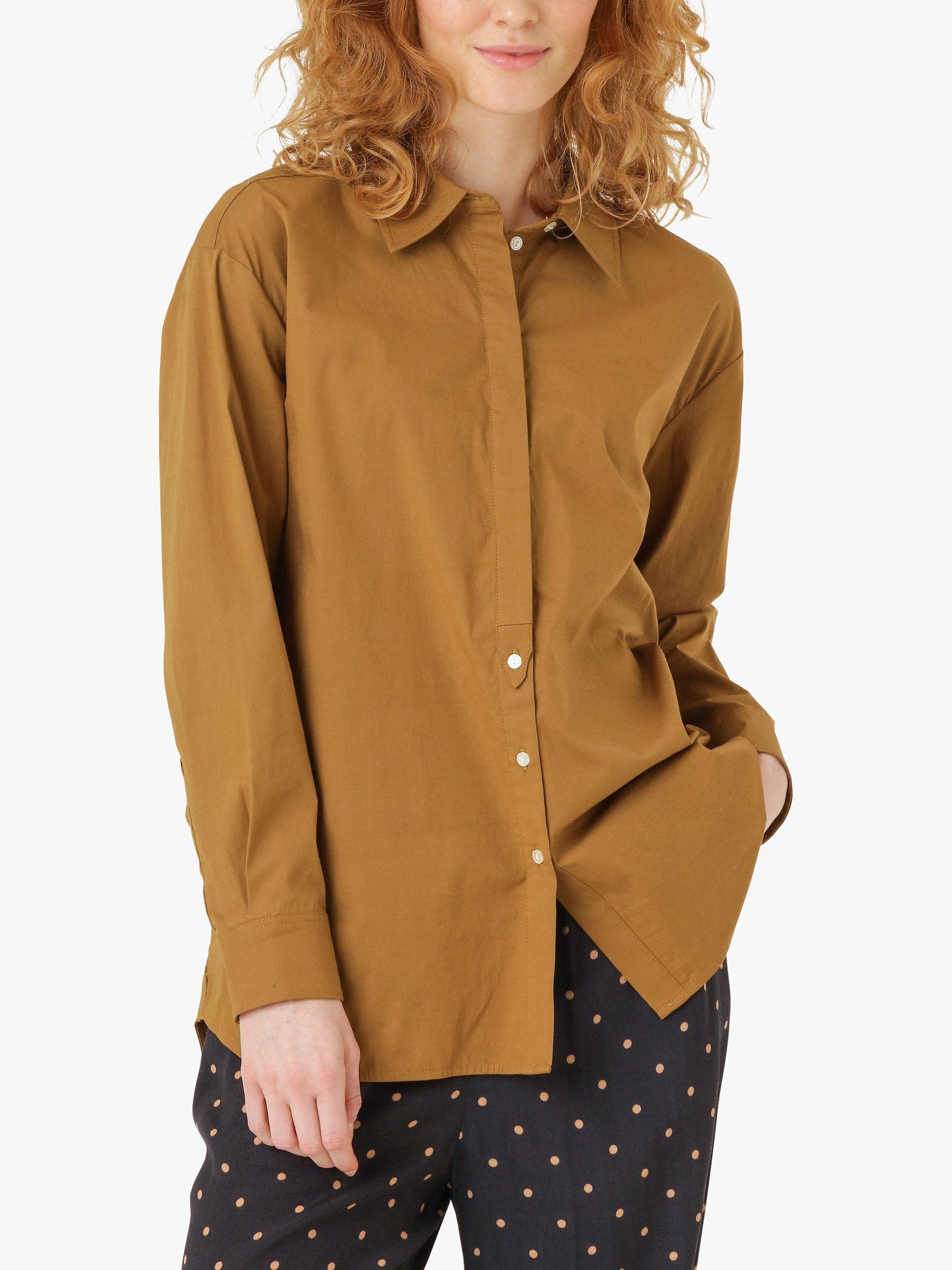 Noa Noa Fay Shirt, Golden Brown, 10