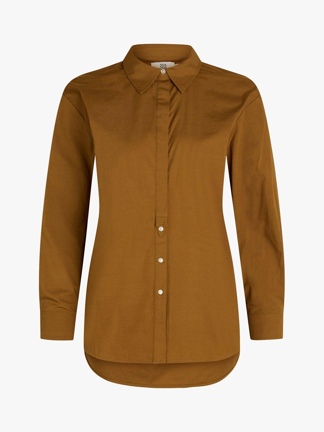 Noa Noa Fay Shirt, Golden Brown, 10