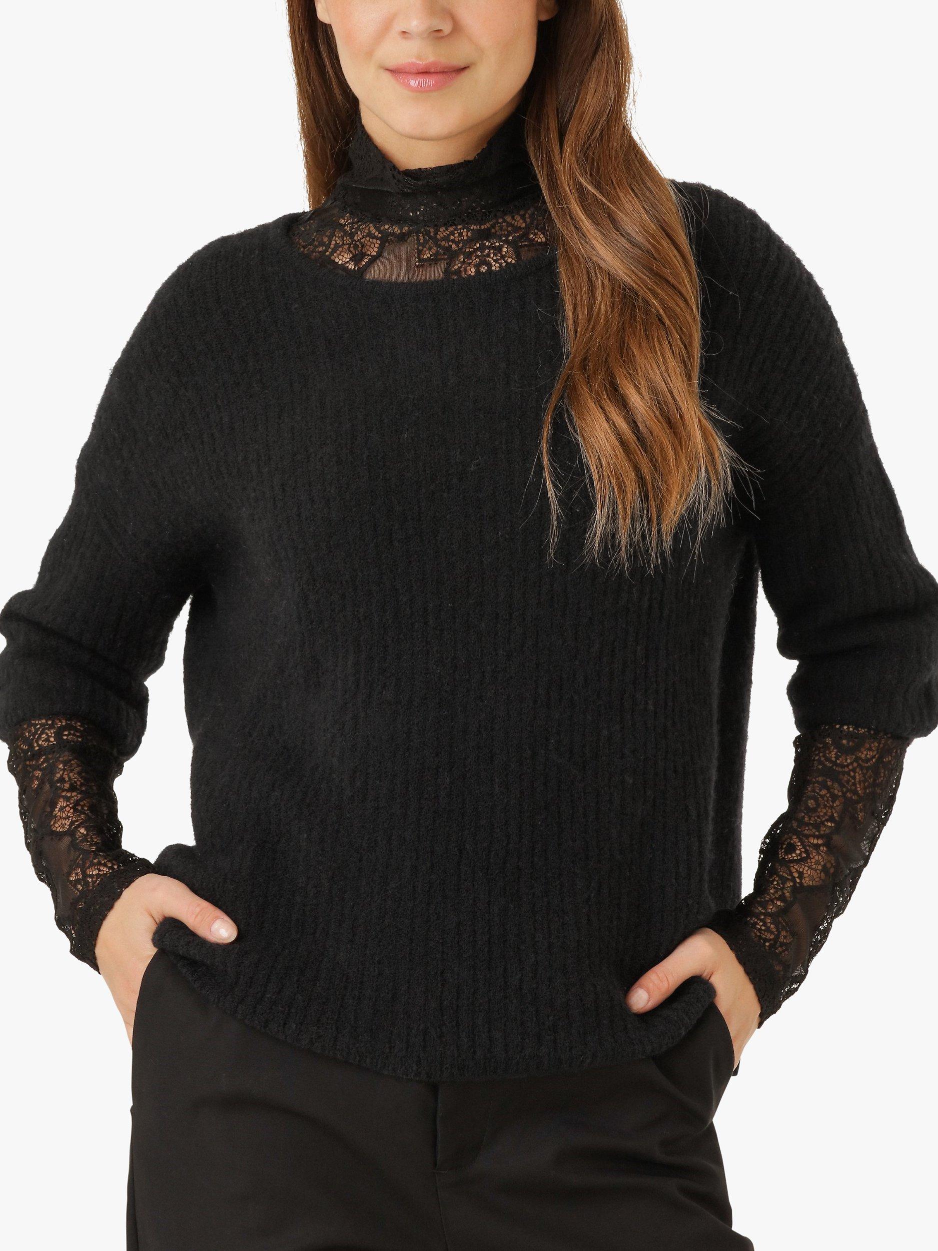 Noa Noa Hilde 3/4 Sleeve Jumper, Black