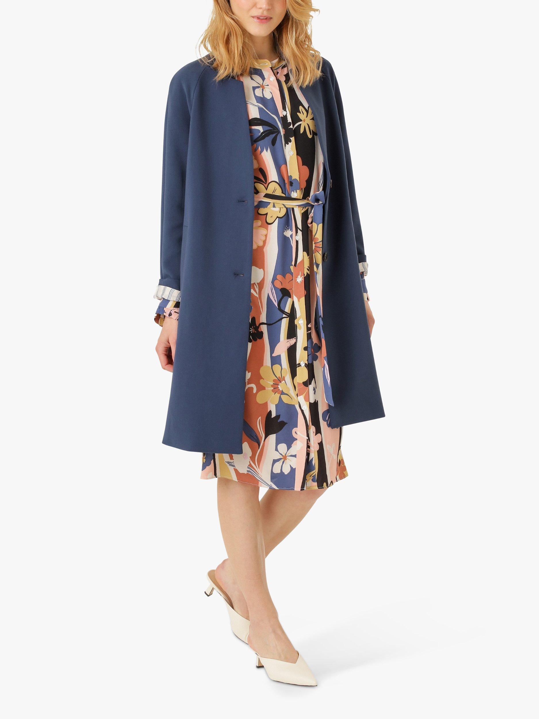 Noa Noa Emma Oversized Coat, Sargasso Sea