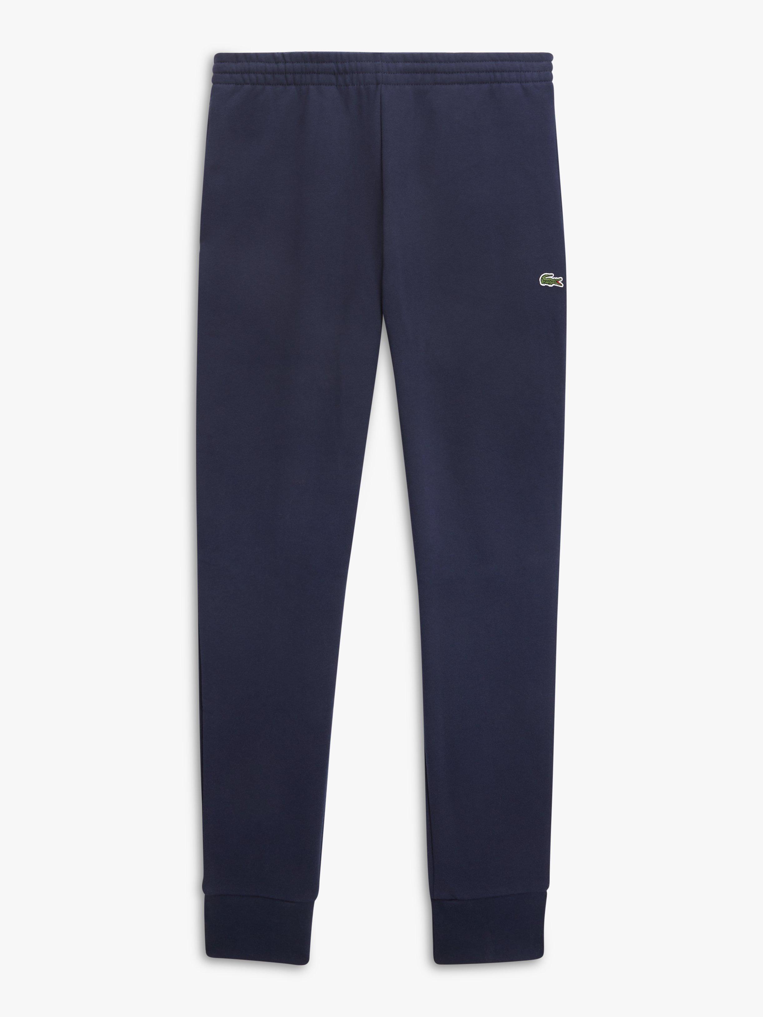 Lacoste Cotton Blend Joggers Navy