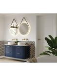 HiB Pendant Illuminated Bathroom Mirror