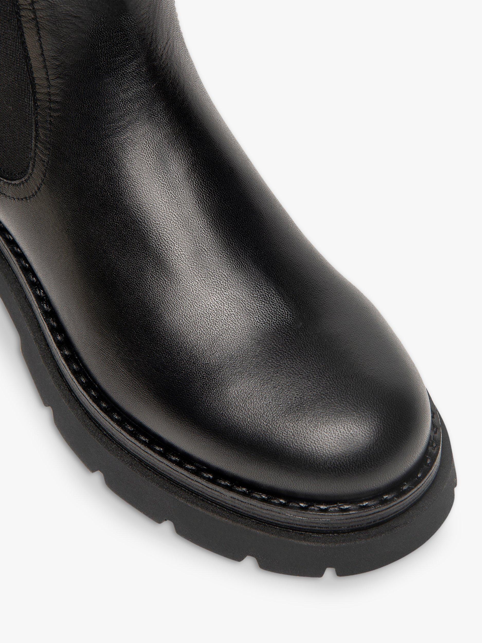 Product image 3 of 4, which shows NeroGiardini Leather Chelsea Boots, Black, 3