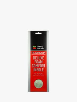 Cherry Blossom Deluxe Foam Comfort Insoles, 1 Pair, Natural