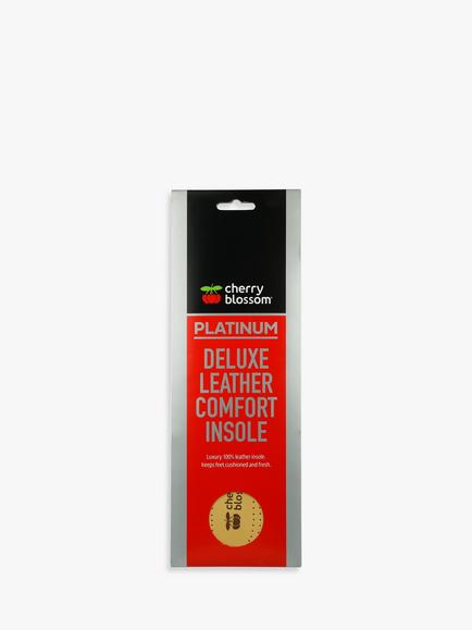 Cherry Blossom Deluxe Leather Comfort Insoles, 1 Pair, Neutral