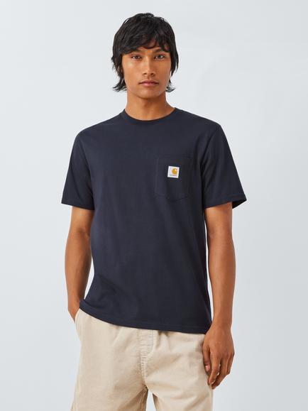 Carhartt WIP Short Sleeve Pocket T-Shirt, Dark Navy