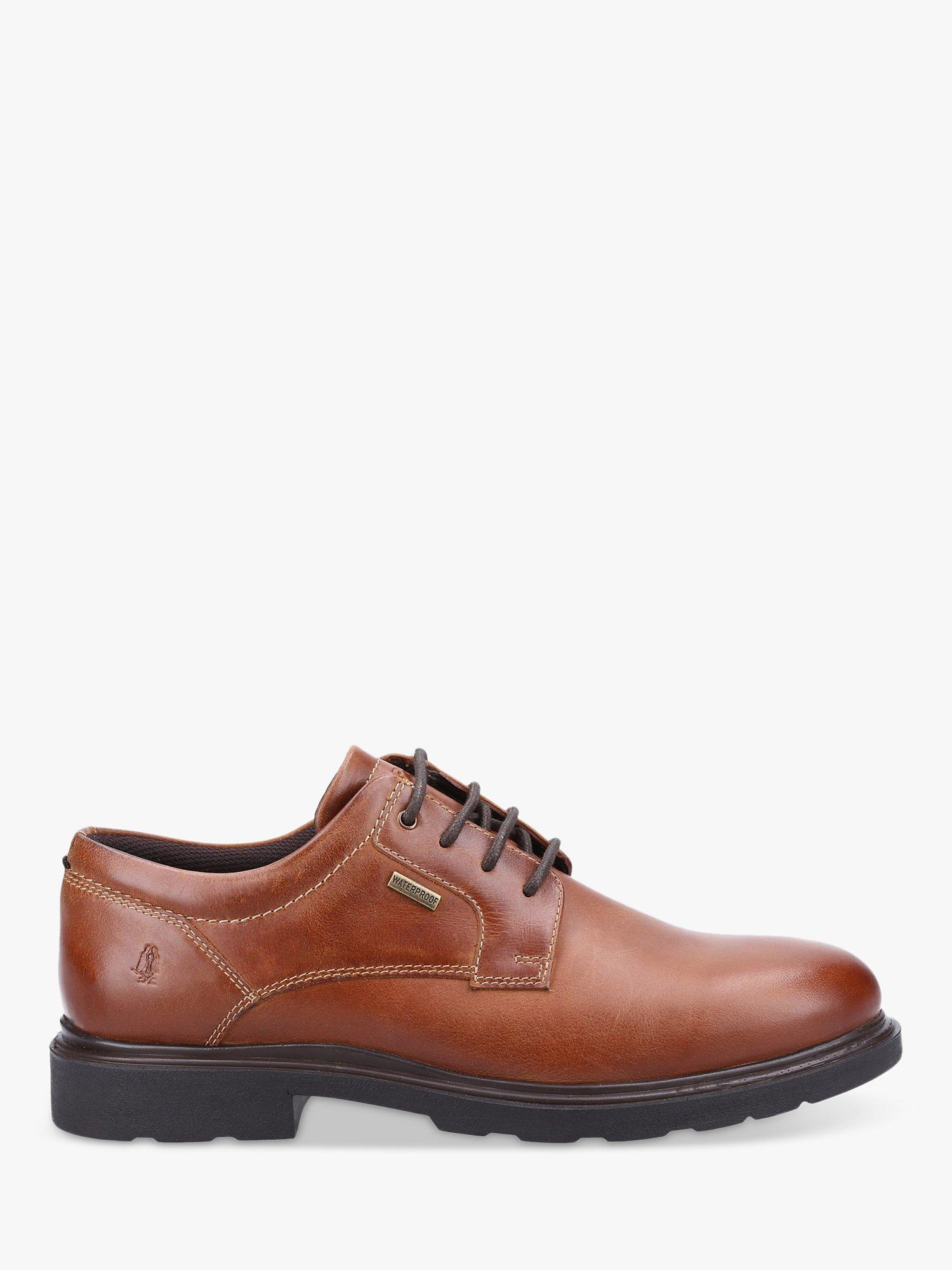 Hush Puppies Pearce Leather Lace Up Shoes, Tan