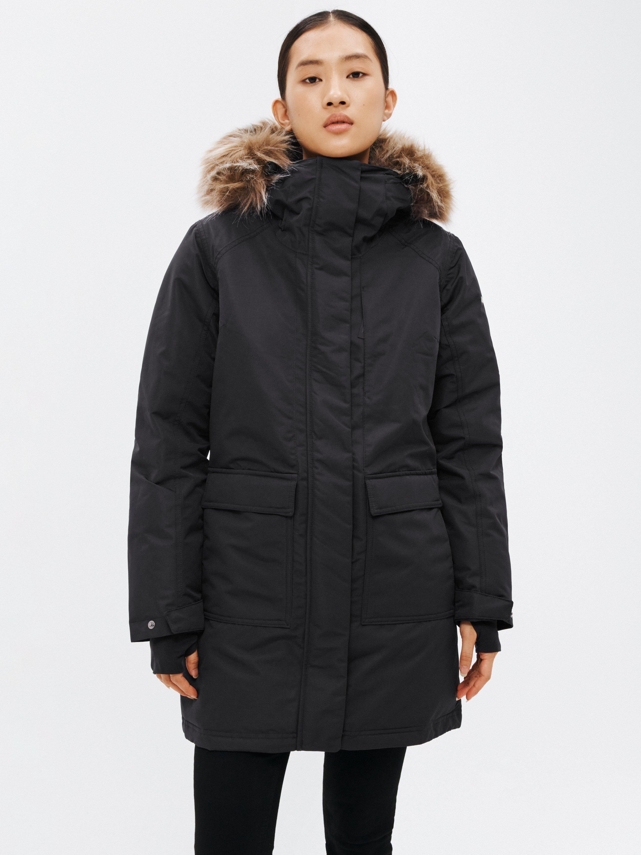 Columbia Little Si Women's Insulated Parka Jacket, Black