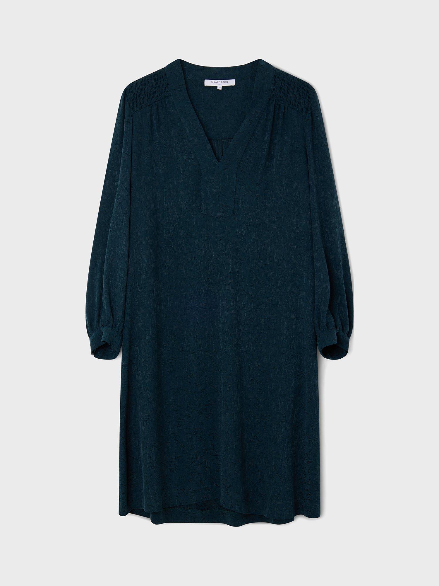 Gerard Darel Jamie V-Neck Dress, Green, 12