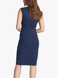 Gina Bacconi Erith Embellished Shift Dress, Navy