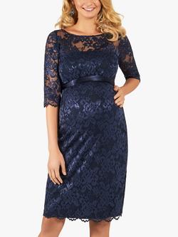 Tiffany Rose Amelia Lace Maternity Dress, Navy