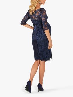 Tiffany Rose Amelia Lace Maternity Dress - view 2, Navy