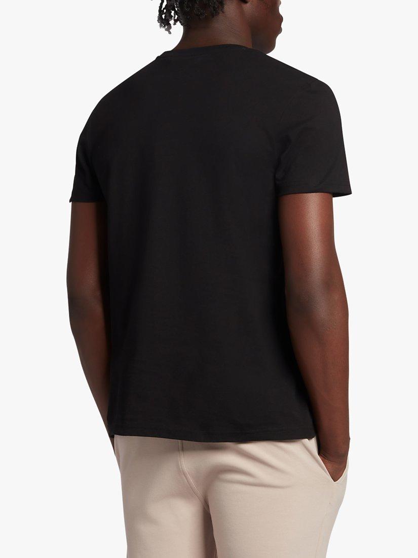 Product image 2 of 5, which shows Lyle & Scott Martin T-Shirt, Jet Black, M