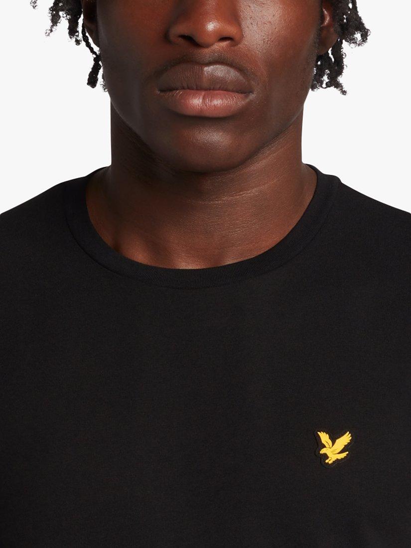 Product image 5 of 5, which shows Lyle & Scott Martin T-Shirt, Jet Black, M