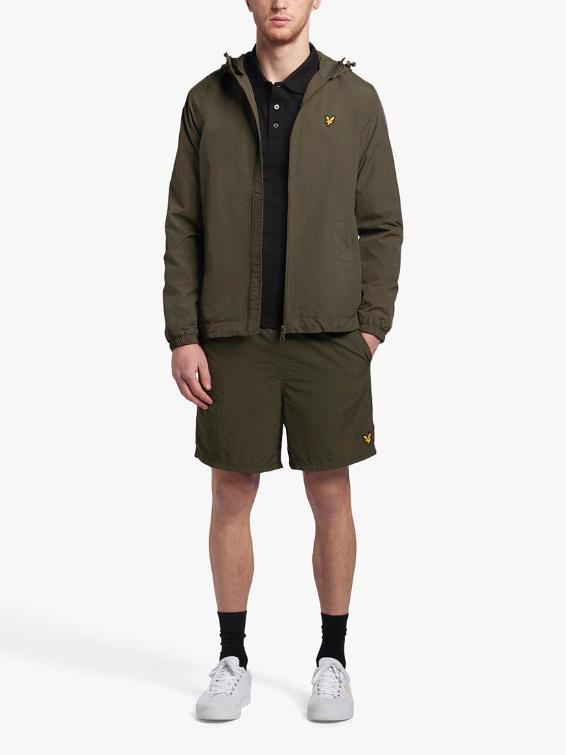 Product image 4 of 5, which shows Lyle & Scott Long Sleeve Polo Shirt, Z865 Jet Black, XS