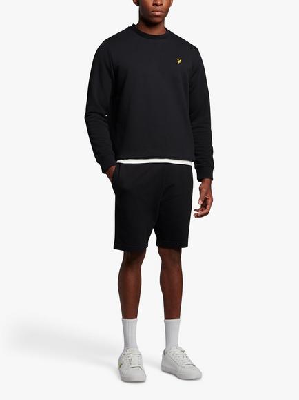 Lyle & Scott Sweat Shorts, Jet Black