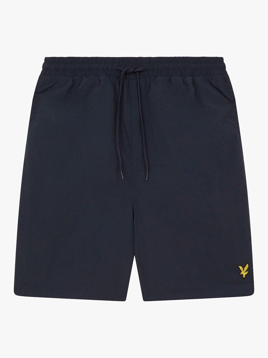 Product image 3 of 5, which shows Lyle & Scott Plain Swim Shorts, Dark Navy, XS