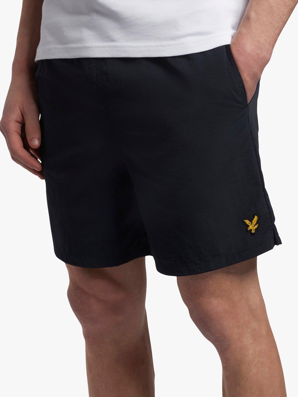 Product image 5 of 5, which shows Lyle & Scott Plain Swim Shorts, Dark Navy, XS