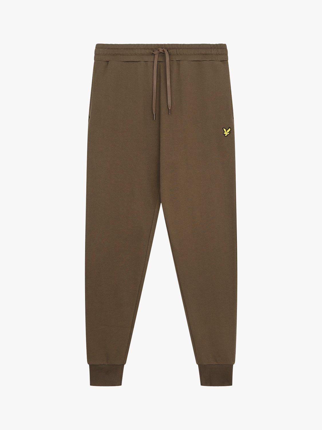 Product image 3 of 5, which shows Lyle & Scott Cotton Sweat Pants, Olive, XS