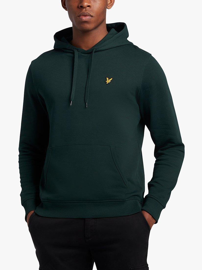 Lyle Scott Pullover Hoodie Dark Green