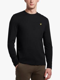 Lyle & Scott Long Sleeve T-Shirt, Z865 Jet Black