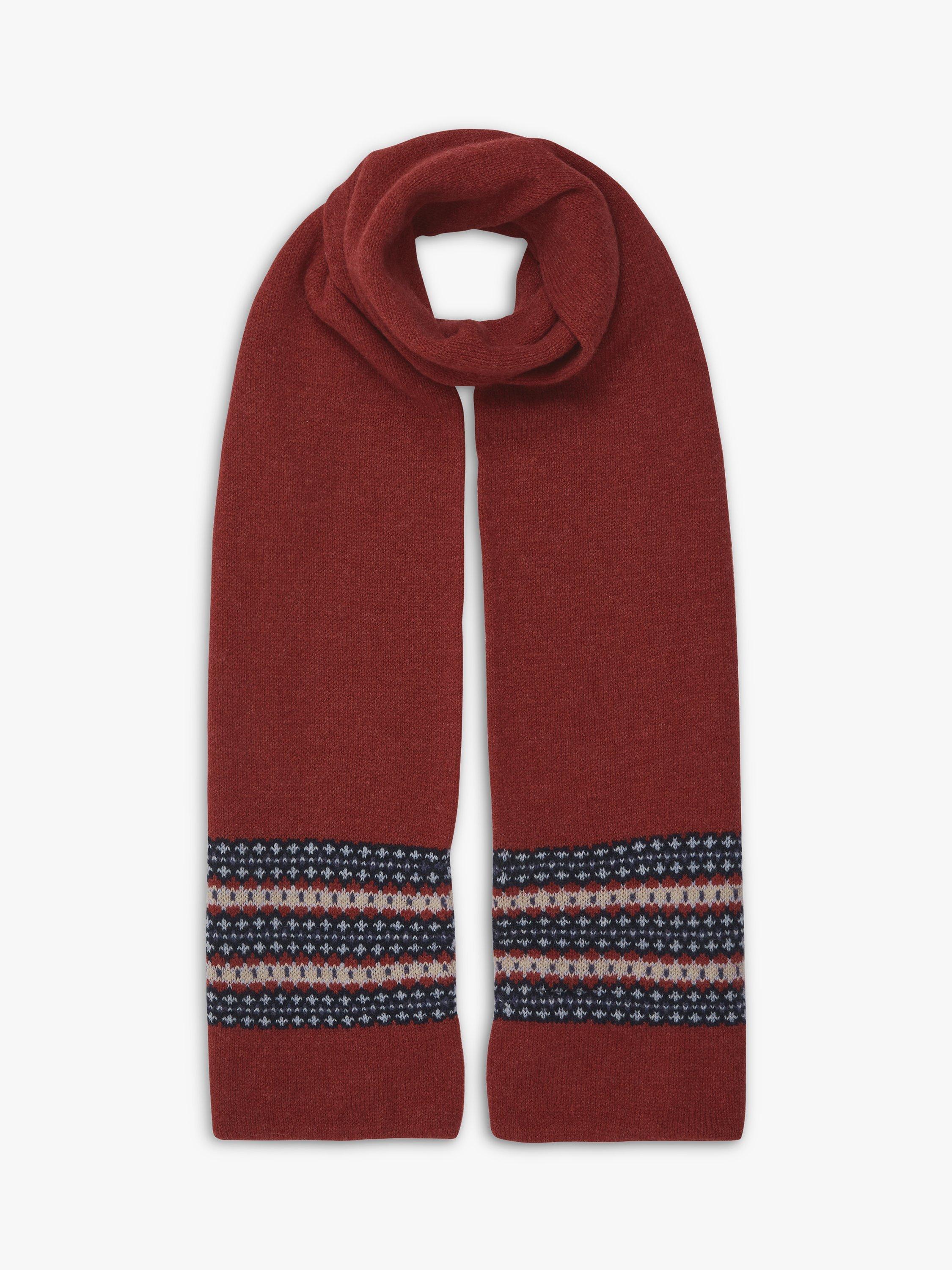 Celtic & Co. Lambswool Fair Isle Scarf